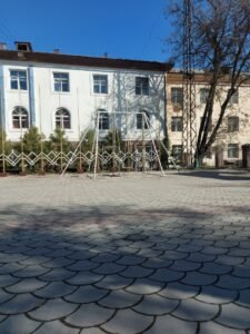 Kyrgyz State University campus in Bishkek Kyrgyzstan