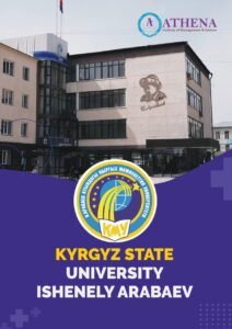 Kyrgyz State University campus in Bishkek Kyrgyzstan