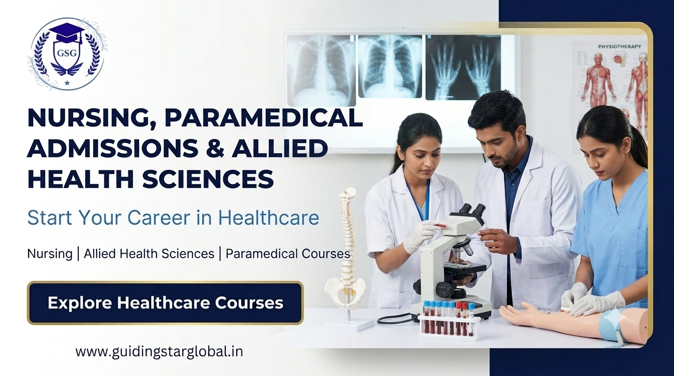 Nursing Paramedical and Allied Health Sciences Admissions